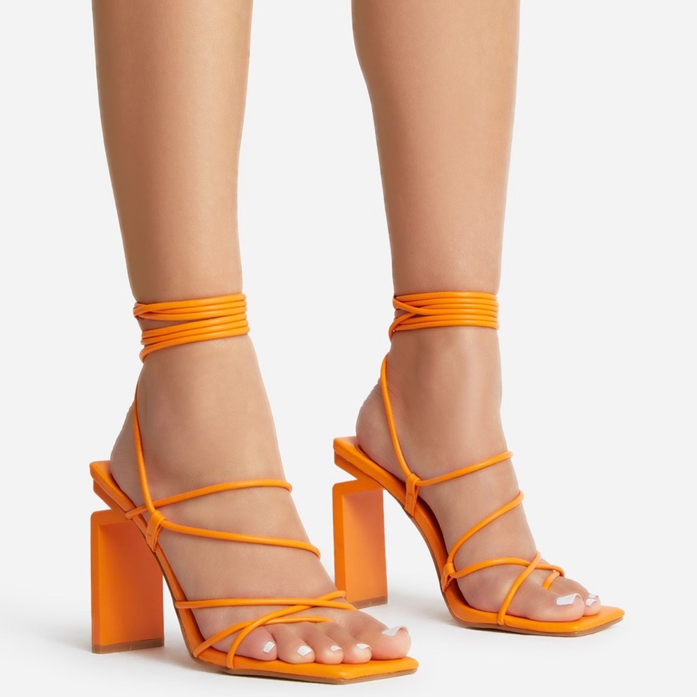 Ego orange heels